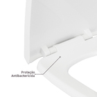 Assento Sanitário Lille|Etna Termofixo Fechamento Suave Branco Sensea